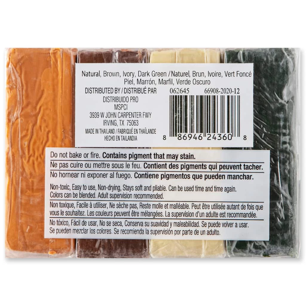 Brand new ⭐ Craftsmart® Plastalina Modeling Clay, 4 Earth Colors by Craft Smart 💯 - Image 4