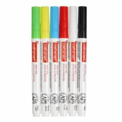 Flash Sale 🔥 Basic Medium Line 6 Color Paint Pen Set by Craft Smart® ⭐