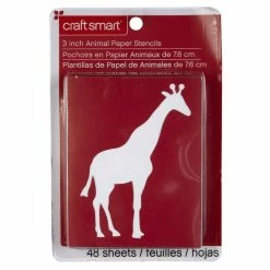 Best Pirce 🛒 3" Animal Paper Stencils Set by Craft Smart™ 😀