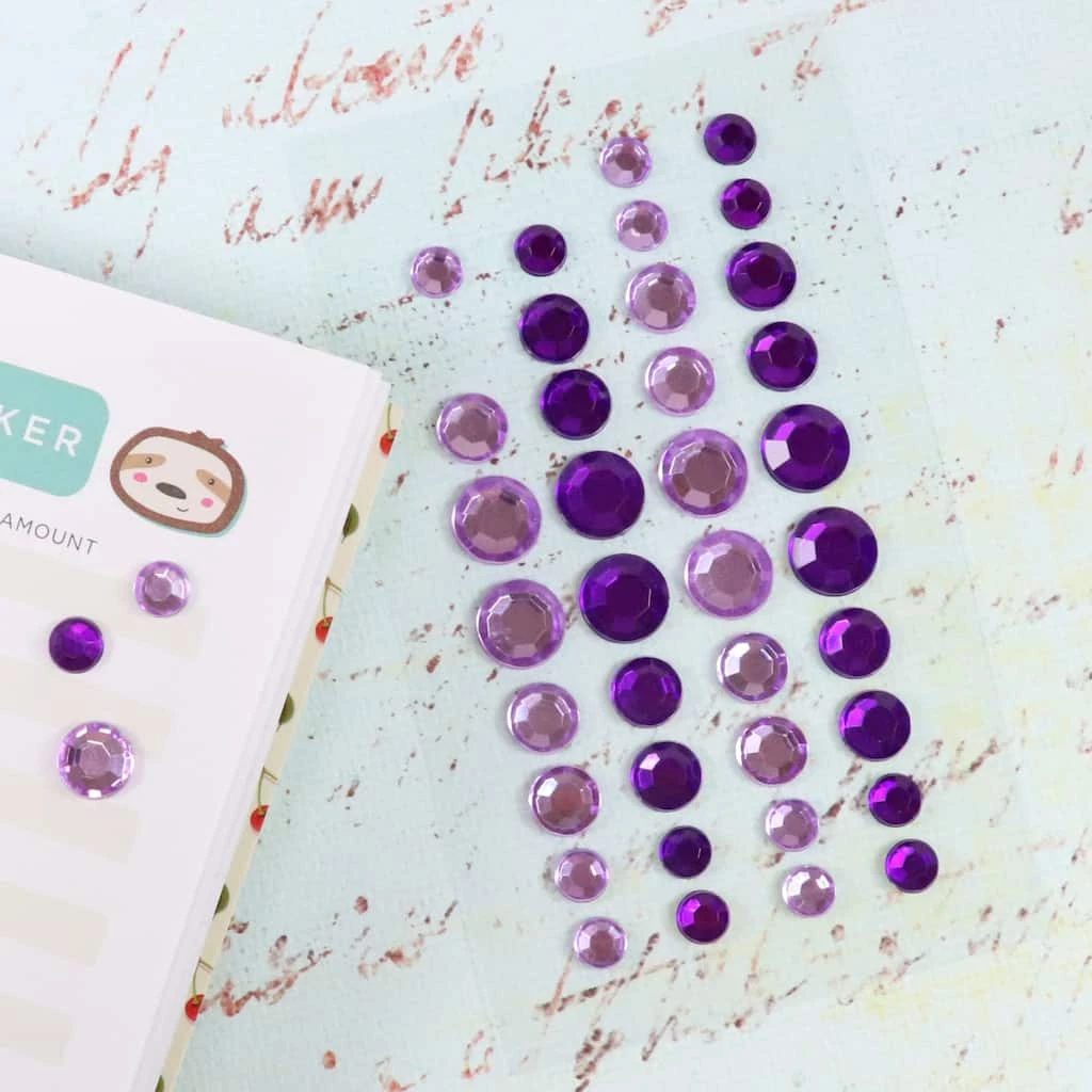 Brand new π 24 Pack: Assorted Acrylic Rhinestone Stickers by Craft Smart™ π - Image 11