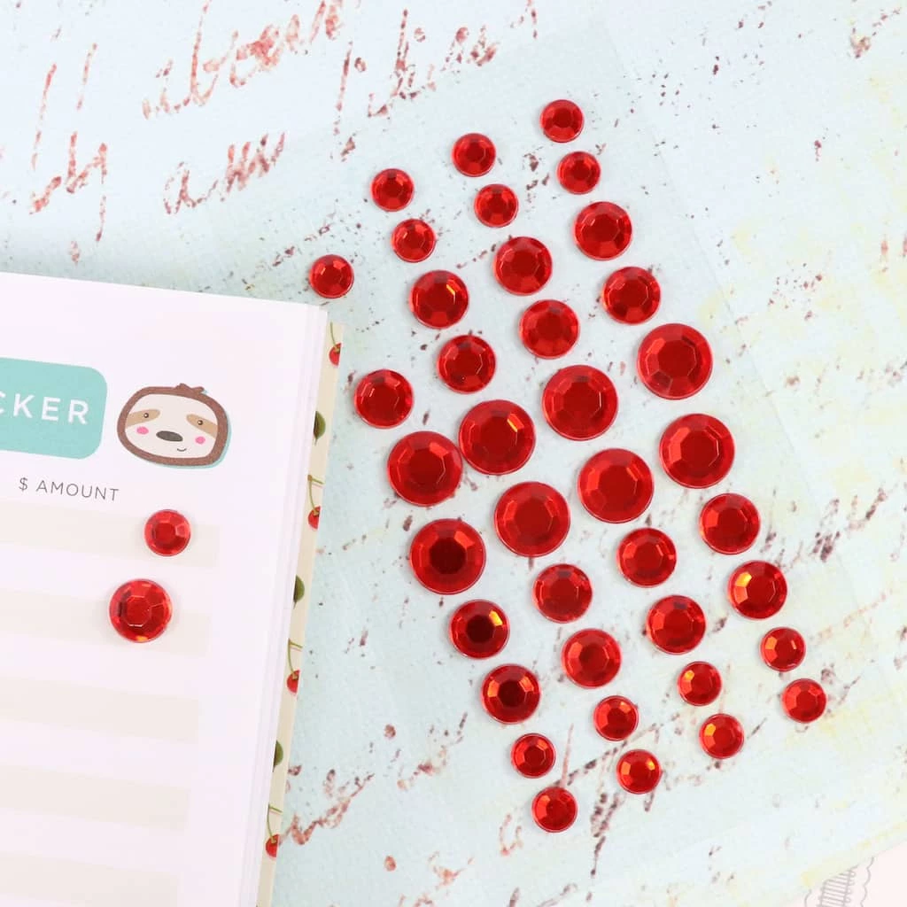 Brand new π 24 Pack: Assorted Acrylic Rhinestone Stickers by Craft Smart™ π - Image 3