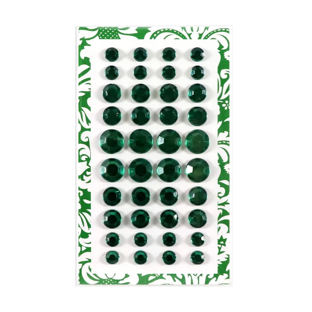 Brand new π 24 Pack: Assorted Acrylic Rhinestone Stickers by Craft Smart™ π - Image 4