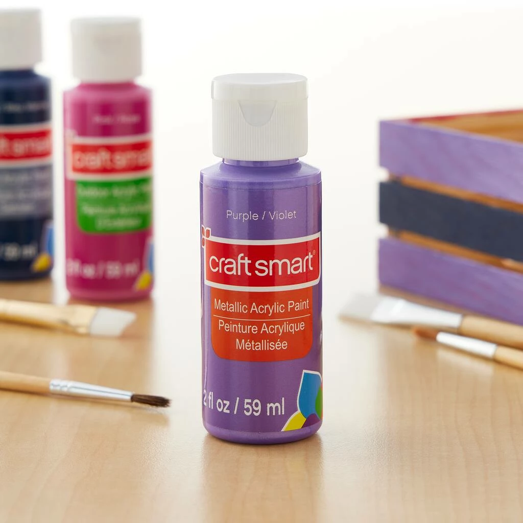 Deals ⭐ Metallic Paint by Craft Smart®, 2oz. 🤩 - Image 2