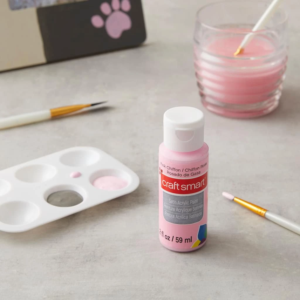Budget 🥰 Satin Acrylic Paint by Craft Smart®, 2oz. 💯 - Image 3