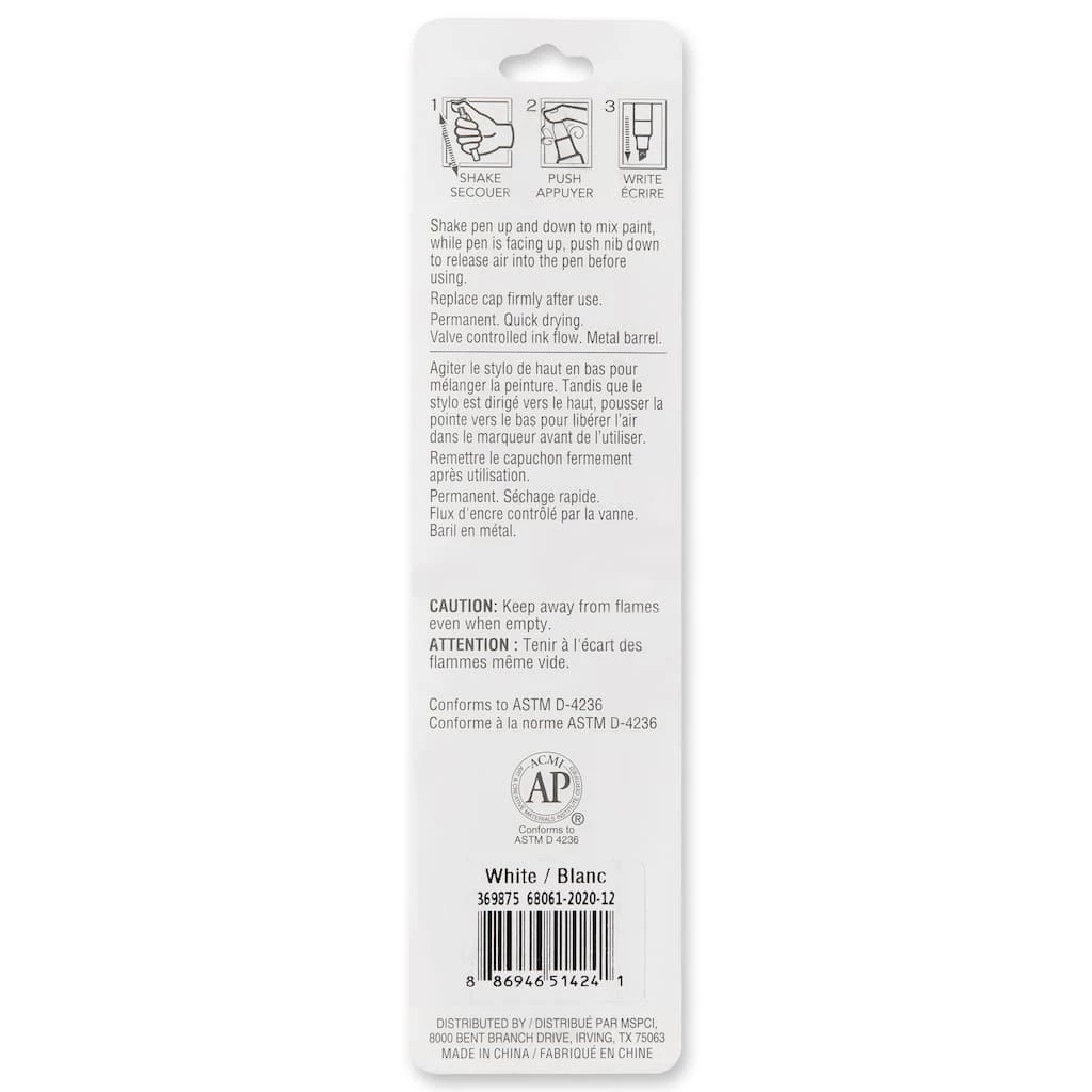 Discount π Chisel Tip Multi-Surface Premium Paint Pen by Craft Smart® βοΈ - Image 4