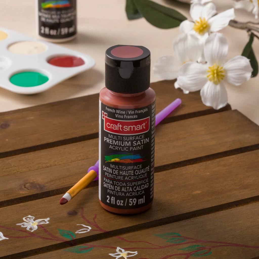 Cheap π Multi-Surface Premium Satin Acrylic Paint by Craft Smart®, 2oz. 𧨠- Image 4