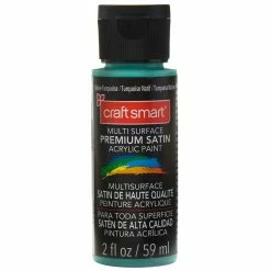 Deals 🧨 Multi-Surface Premium Satin Acrylic Paint by Craft Smart®, 2oz. 🔔