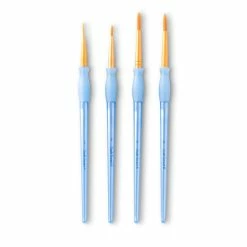 Cheapest 🛒 Round Brush Set Golden Taklon by Craft Smart® 🔥