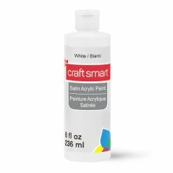 Wholesale ⌛ Satin Acrylic Paint by Craft Smart®, 8oz. 😀