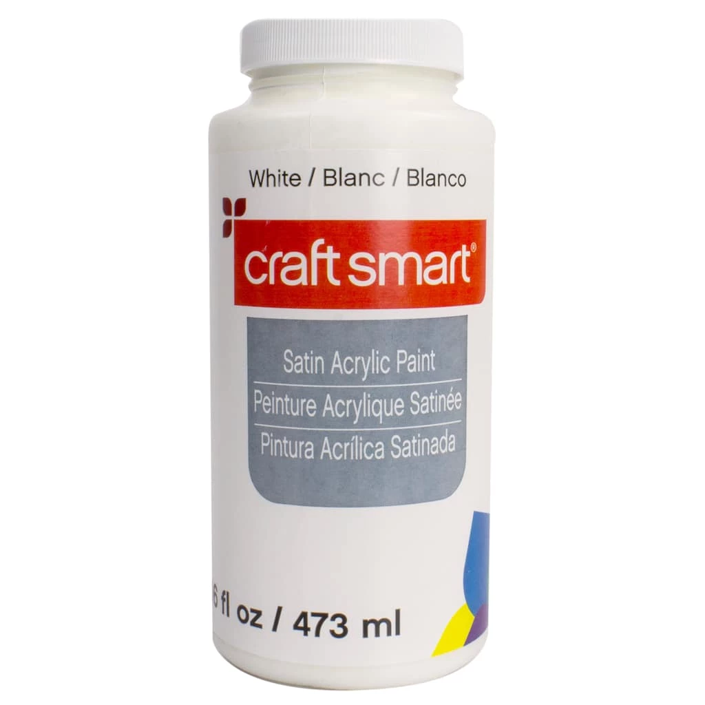 Brand new ✔️ Satin Acrylic Paint By Craft Smart®, 16 Oz. 🤩