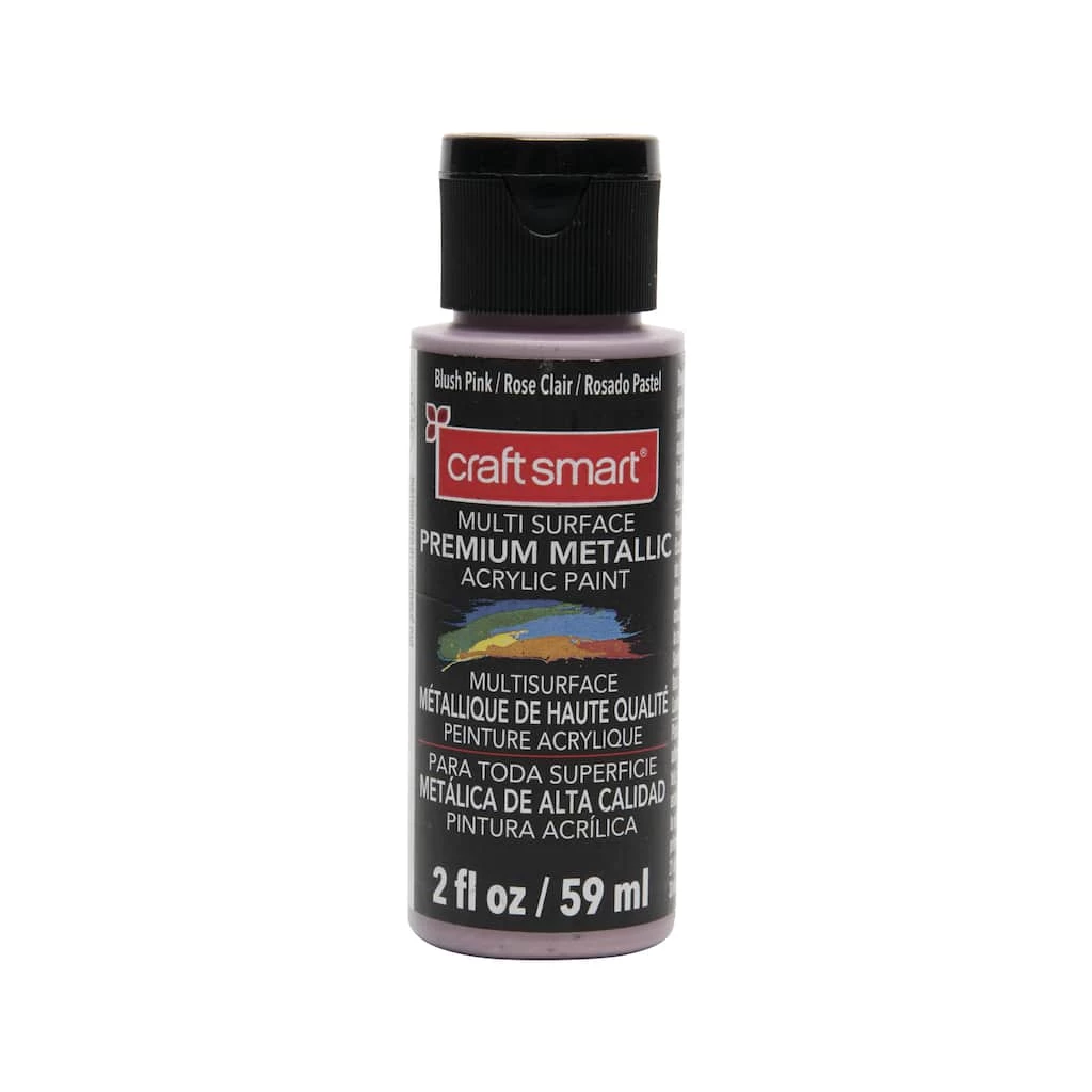 Flash Sale 🧨 Multi-Surface Premium Metallic Acrylic Paint by Craft Smart®, 2oz. 🔥