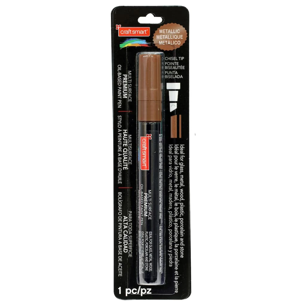 Best Pirce π Copper Chisel Tip Multi-Surface Premium Oil-Based Paint Pen By Craft Smart® β