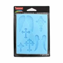 Best reviews of 🎁 Angels & Crosses Premium Push Mold by Craft Smart® 🎁