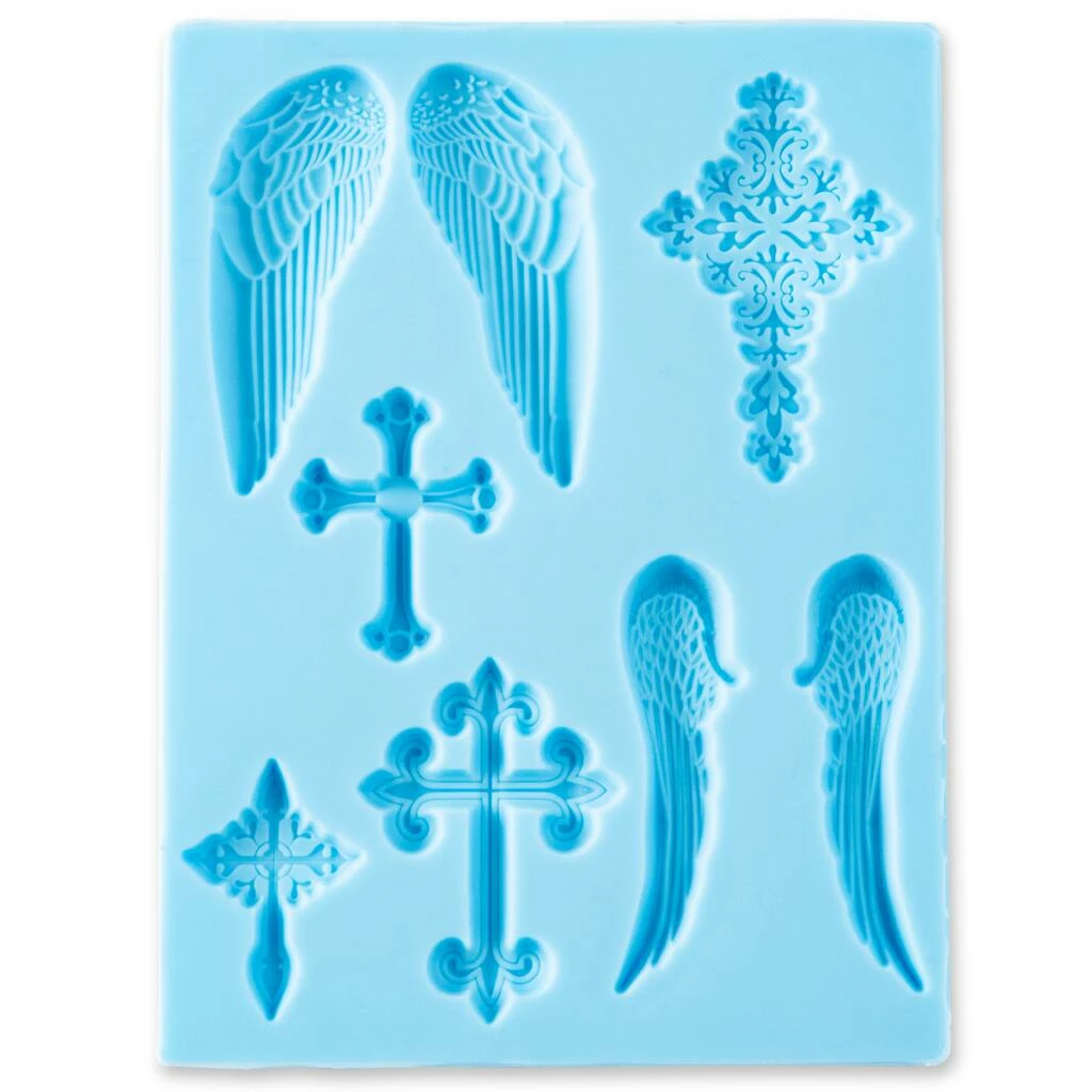 Best reviews of π Angels & Crosses Premium Push Mold by Craft Smart® π - Image 5