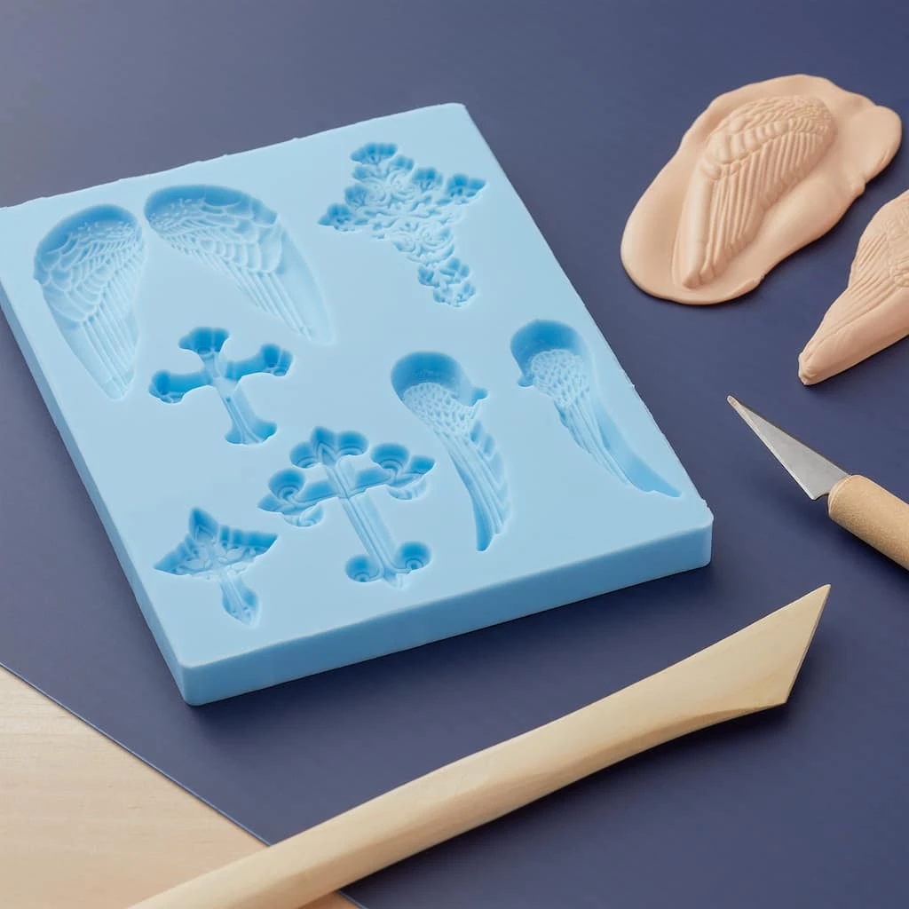 Best reviews of π Angels & Crosses Premium Push Mold by Craft Smart® π - Image 2