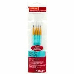 Discount ✔️ Black Taklon Liner Brushes Value Pack By Craft Smart® 😉