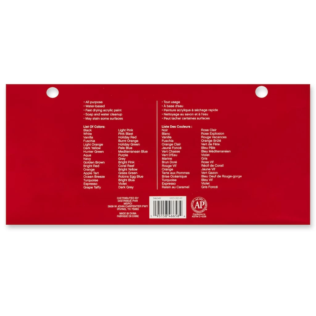 Cheap π Satin Acrylic Paint Pot Value Pack by Craft Smart® π - Image 3