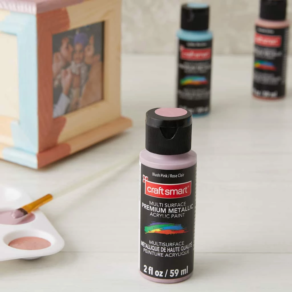 Flash Sale 🧨 Multi-Surface Premium Metallic Acrylic Paint by Craft Smart®, 2oz. 🔥 - Image 3