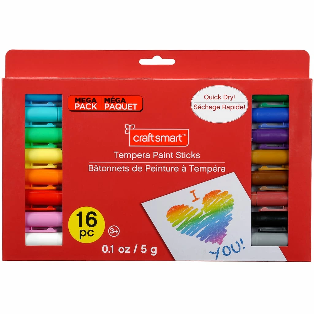 Coupon π Tempera Paint Sticks By Craft Smart™ π