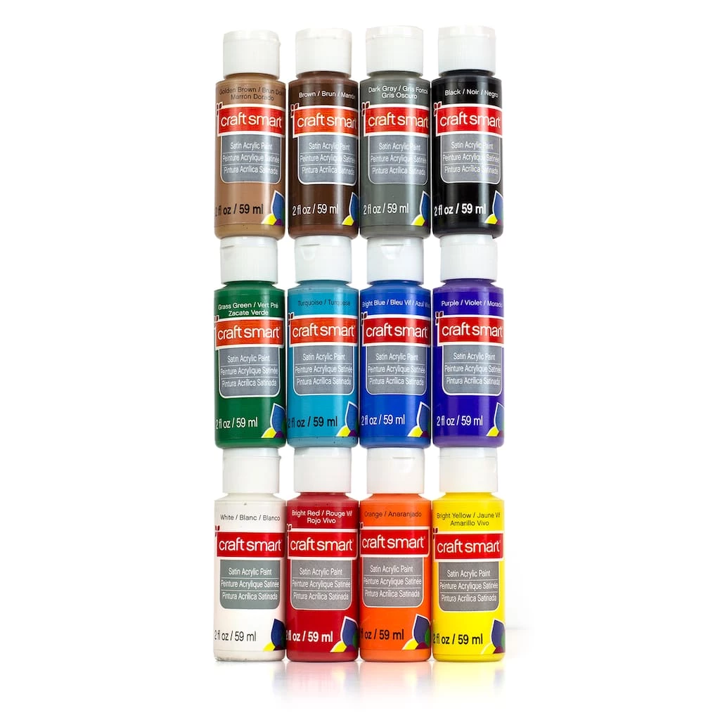 Buy π Satin Acrylic Paint Value Set By Craft Smart® π - Image 4