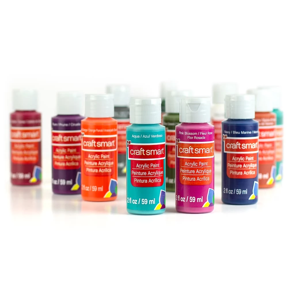 Wholesale ❤️ Matte Jewel Tones Acrylic Paint Value Set by Craft Smart® ✨