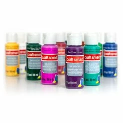 Outlet 🌟 Satin Jewel Tones Acrylic Paint Value Set by Craft Smart® 😀