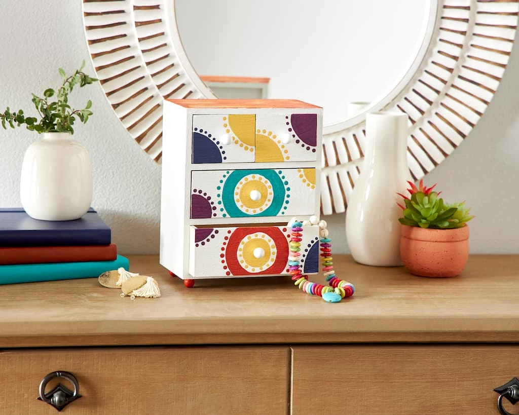 Outlet π Satin Jewel Tones Acrylic Paint Value Set by Craft Smart® π - Image 5