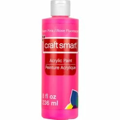 Cheapest ⌛ Neon Acrylic Paint by Craft Smart®, 8oz. 😍
