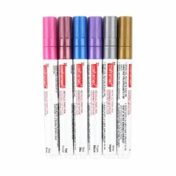 Cheapest 😀 6 Color Metallic Medium Paint Pen Set by Craft Smart® 🔥