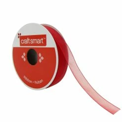 Cheapest 🔥 36 Pack: 5/8" Sheer Ribbon by Craft Smart™ ✨