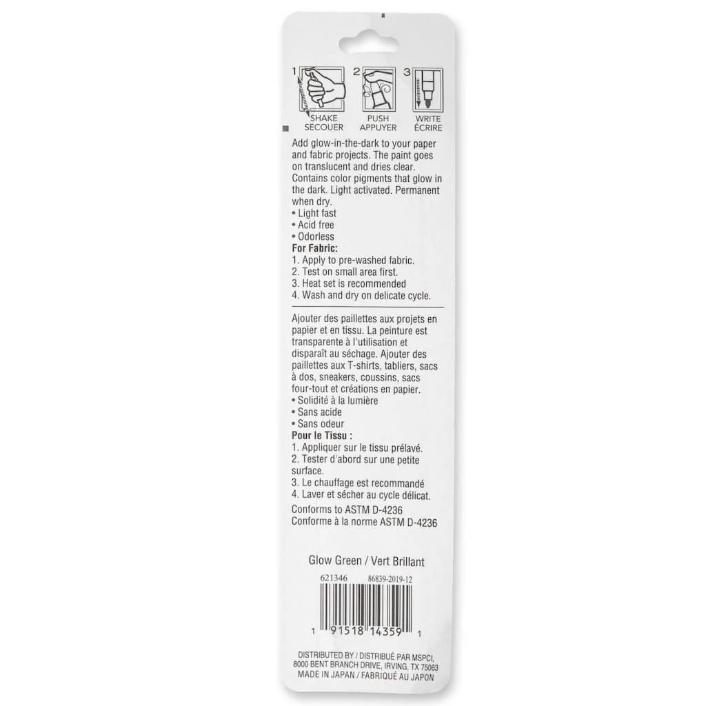 Best reviews of 🥰 Premium Medium Tip Glow-in-the-Dark Water-Based Paint Pen by Craft Smart® ✨ - Image 5