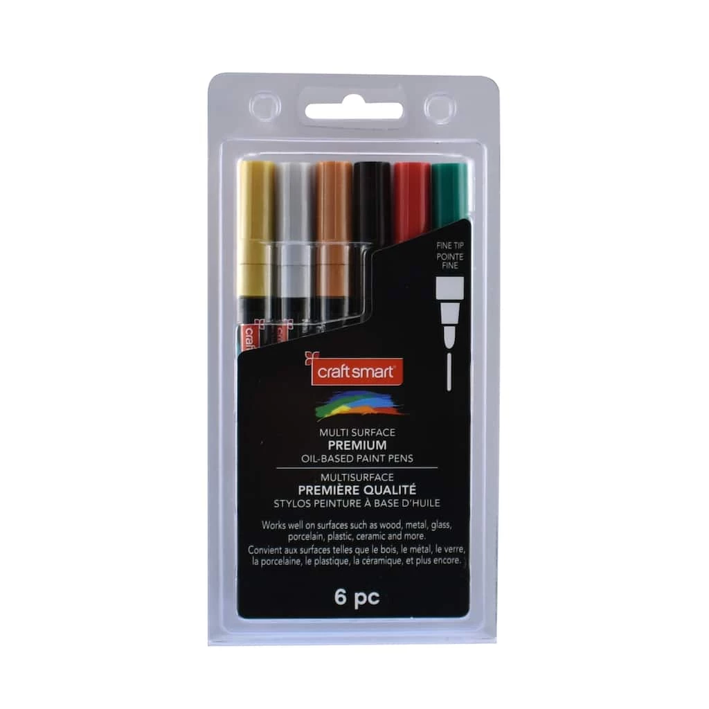 Buy ❤️ Premium Fine Tip Oil-Based Paint Pens by Craft Smart® 🤩