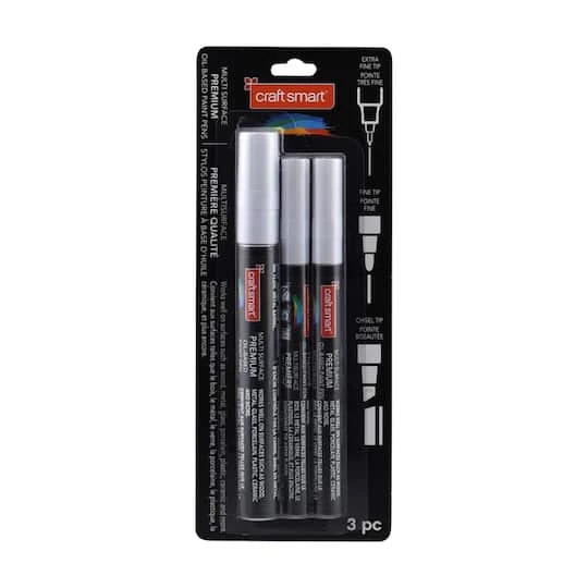Best reviews of π― 6 Packs: 3 ct. (18 total) Premium Oil-Based Paint Pens by Craft Smart® π - Image 7
