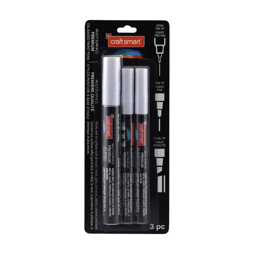 Best reviews of π― 6 Packs: 3 ct. (18 total) Premium Oil-Based Paint Pens by Craft Smart® π