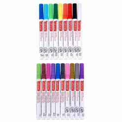 Budget 🔥 6 Packs: 24 ct. (144 total) Medium Line Paint Pen Set by Craft Smart® 🧨