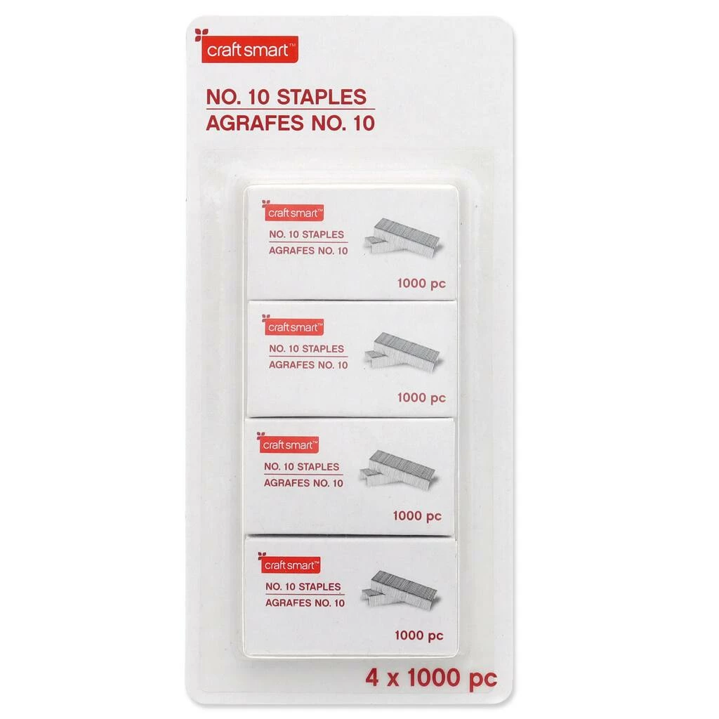 Buy β 24 Packs: 4,000 ct. (96,000 total) No. 10 Staples by Craft Smart™ π - Image 4
