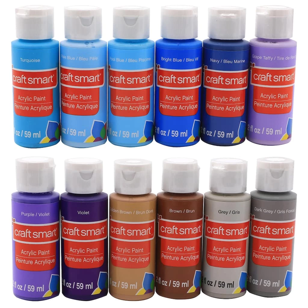Budget 🤩 8 Packs: 36 ct. (288 total) Essential Paint Value Set by Craft Smart® ✨ - Image 3