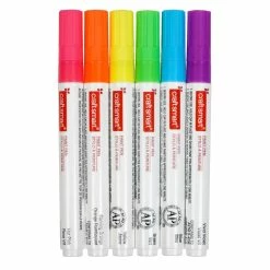 Best deal 😀 12 Packs: 6 ct. (72 total) Fluorescent Broad Line Paint Pen Set by Craft Smart® 🌟