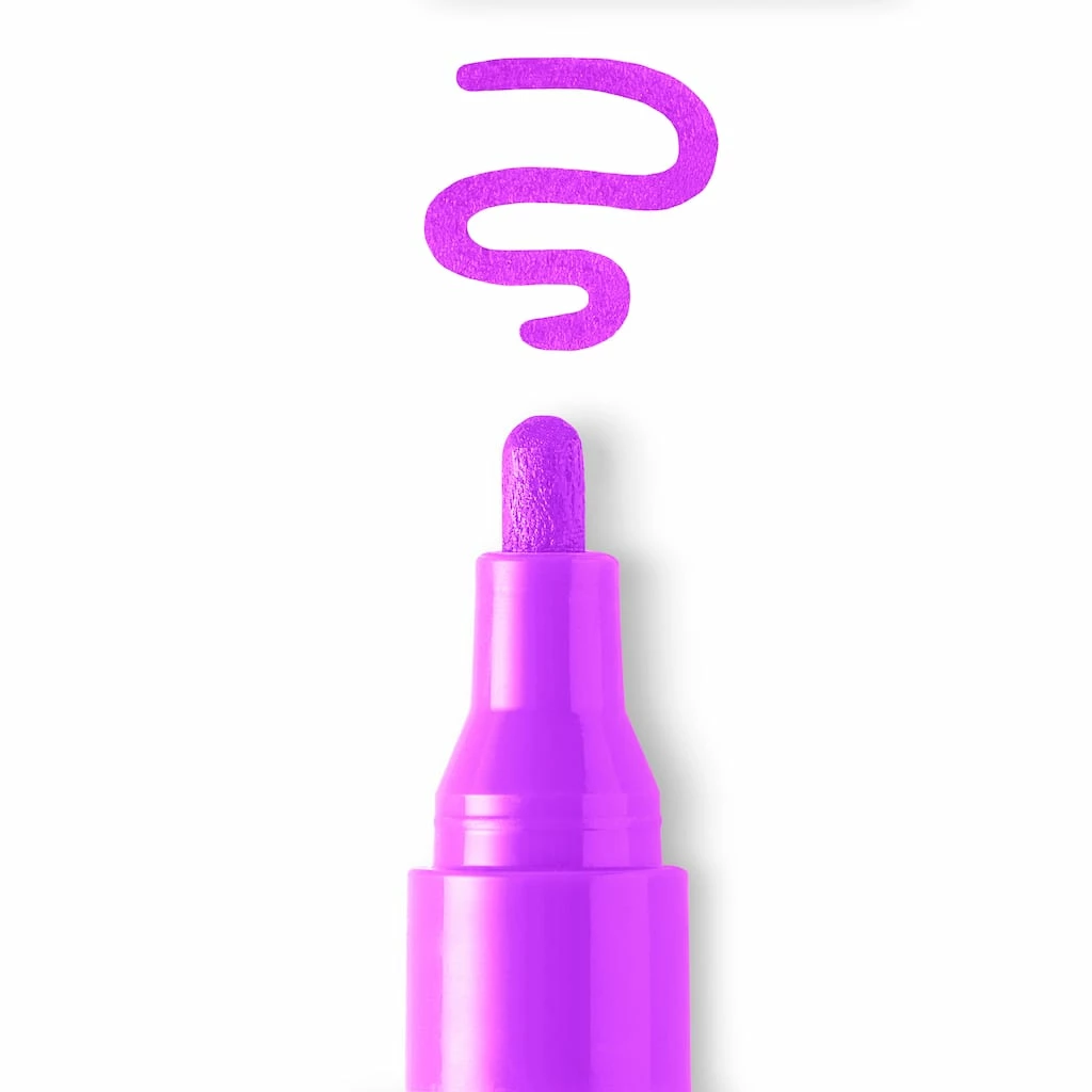 Flash Sale ⭐ Fluorescent Broad Line Paint Pen Set by Craft Smart® 🧨 - Image 4