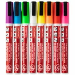 Outlet ✨ Fluorescent Medium Tip Chalk Marker Set by Craft Smart® ⭐
