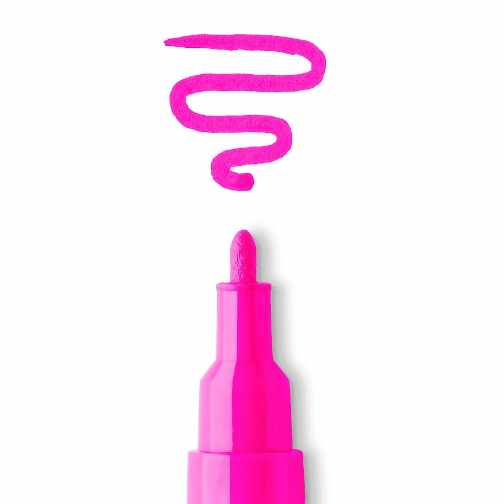Outlet ✨ Fluorescent Medium Tip Chalk Marker Set by Craft Smart® ⭐ - Image 11