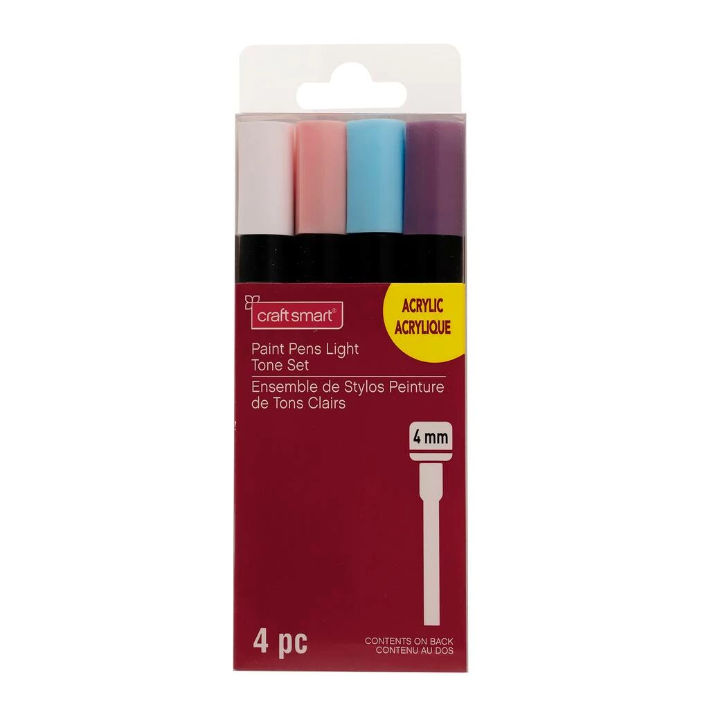 Hot Sale β¨ 4mm Permanent Paint Pens Light Tone Set by Craft Smart® π€© - Image 2