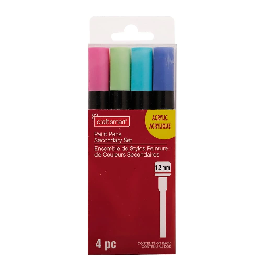 Promo π 1.2mm Permanent Paint Pens Secondary Set by Craft Smart® π - Image 3