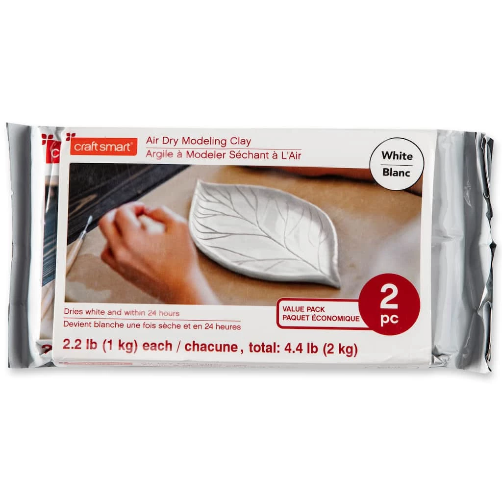 Flash Sale π 8 Packs: 2 ct. (16 total) White Air Modeling Clay by Craft Smart® π - Image 3