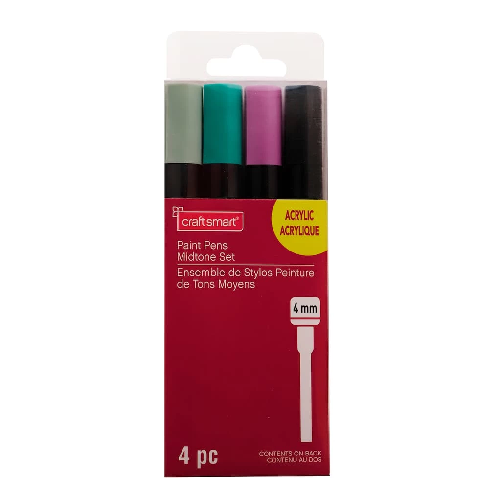 Wholesale π 4mm Permanent Paint Pens Midtone Set by Craft Smart® β - Image 3