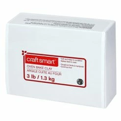 New 🔔 6 Pack: 3lb. White Oven-Bake Polymer Clay by Craft Smart® 💯