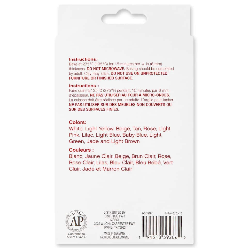 Coupon π 12oz. Pastel Colors Oven-Bake Clay by Craft Smart® π - Image 6