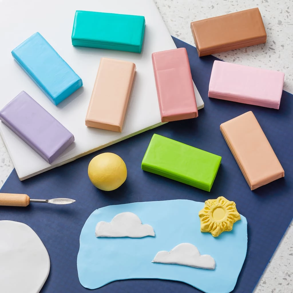 Coupon π 12oz. Pastel Colors Oven-Bake Clay by Craft Smart® π - Image 2