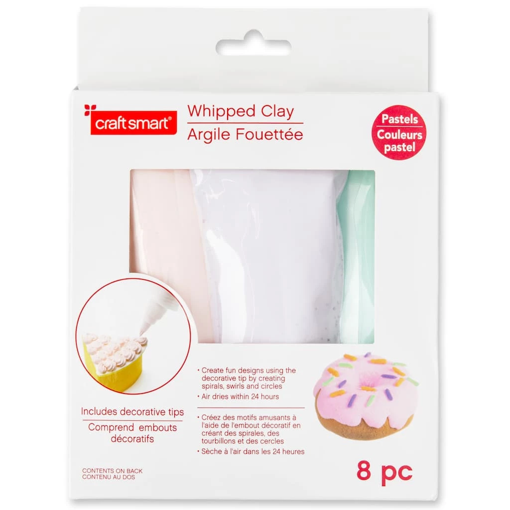 Cheap π₯ 12 Packs: 8 ct. (96 total) Pastel Whipped Clay by Craft Smart® π - Image 4