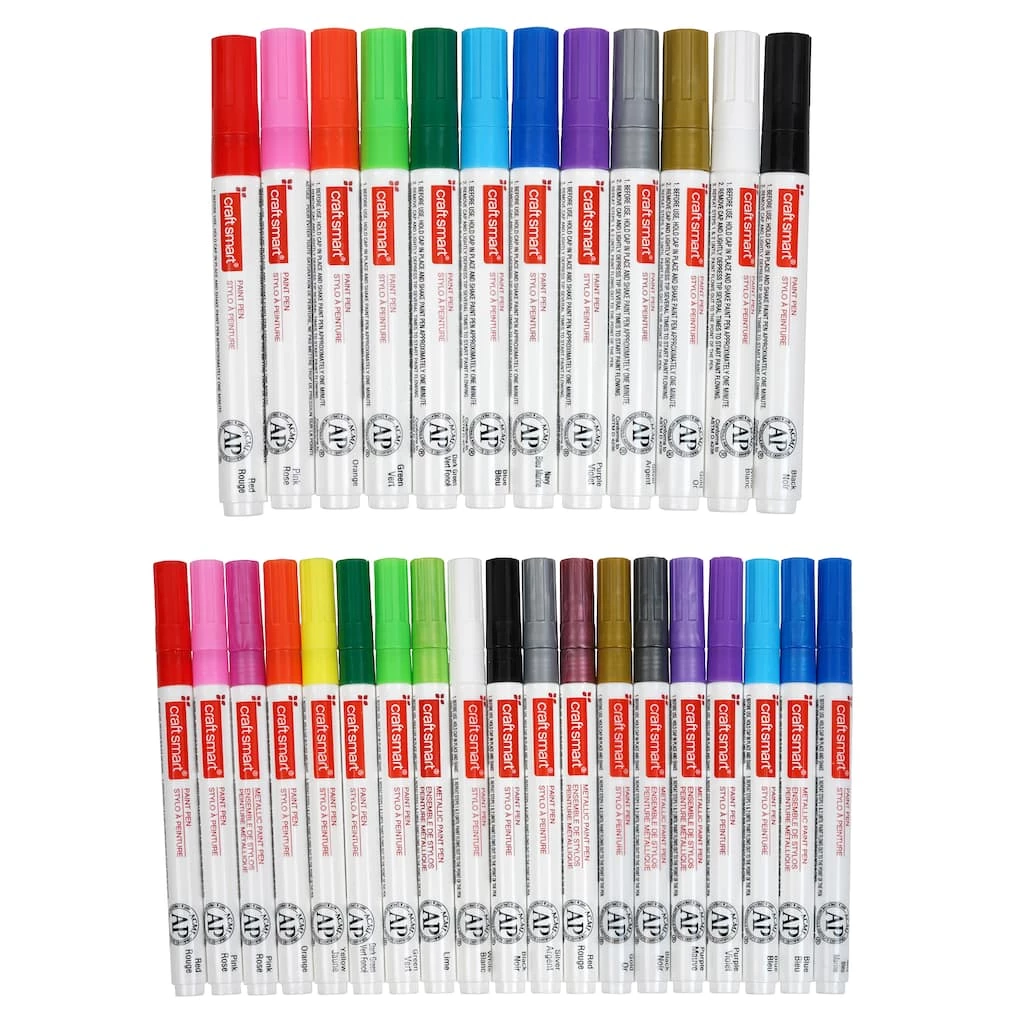 Outlet 😉 36 Piece Paint Pen Value Pack Set by Craft Smart® ❤️